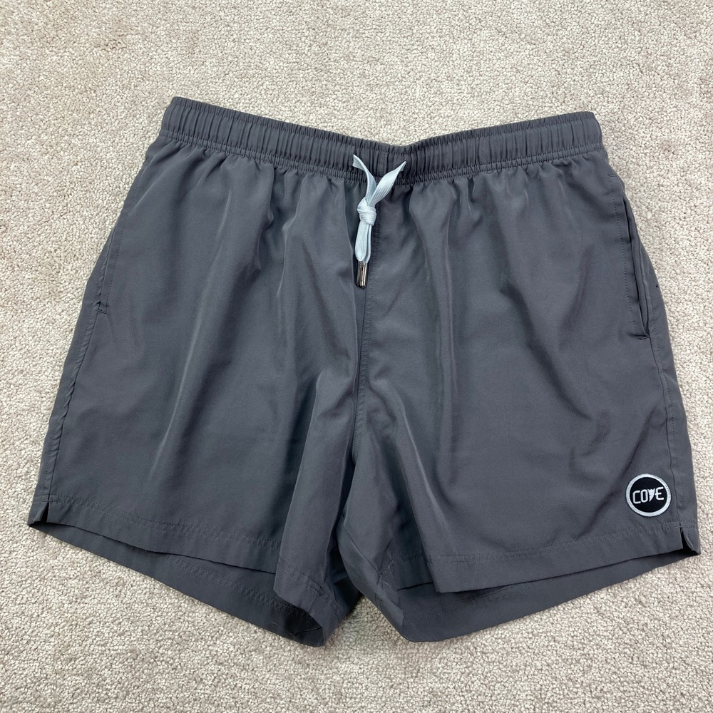 Cove Mens 36 Hybrid Shorts Dark Gray Performance Activewear Gym Running Casual